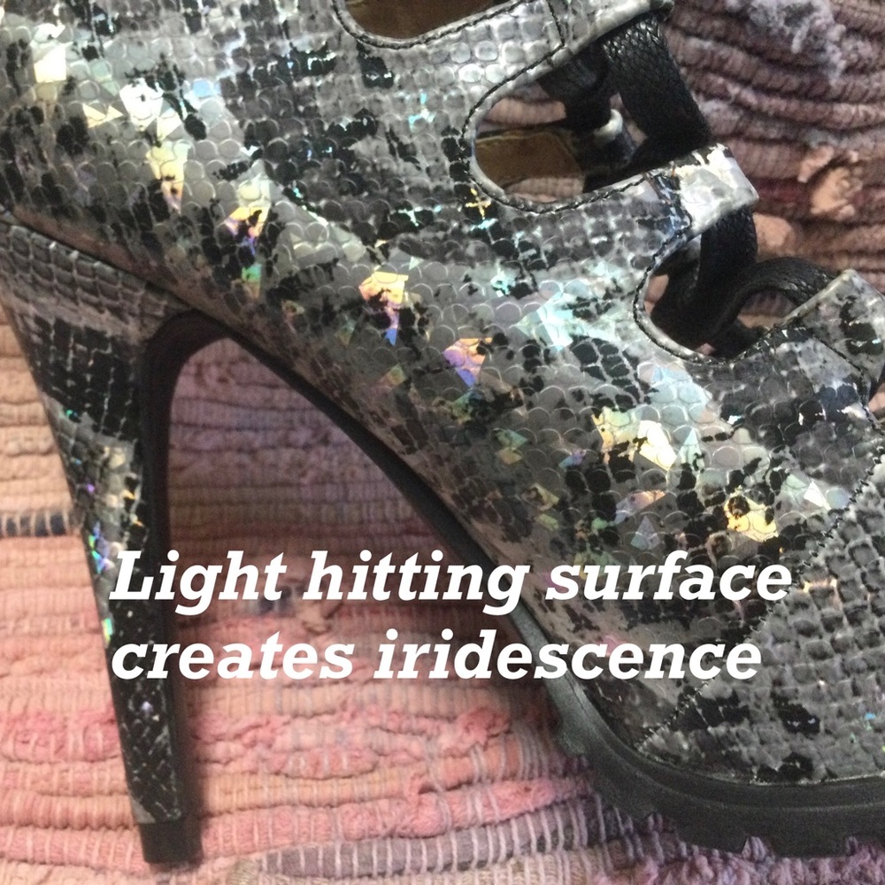 IRIDESCENT BOOTIES - Picture 5 of 10